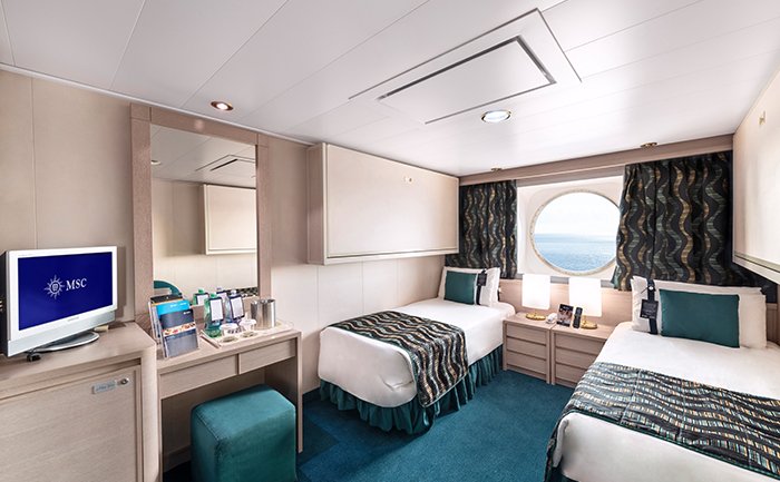 MSC Poesia Ocean View Cabin | MSC Cruises
