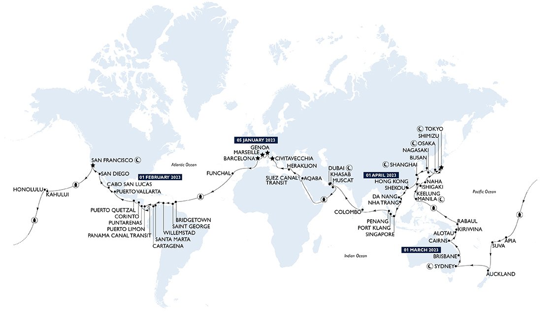 MSC World Cruise 2023 | MSC Cruises MSC World Cruise 2023 | MSC Cruises