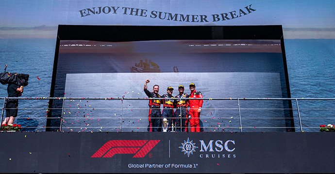 Formula 1 and  MSC Cruises, Belgian Grand Prix 2023 - credit Studio Columbo | MSC Cruises