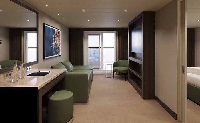MSC Yacht Club Executive & Family Suite with balcony, MSC Poesia | MSC Cruises MSC Yacht Club Executive & Family Suite with balcony, MSC Poesia | MSC Cruises
