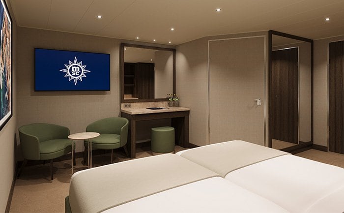 MSC Yacht Club Interior Suite, MSC Poesia | MSC Cruises MSC Yacht Club Interior Suite, MSC Poesia | MSC Cruises