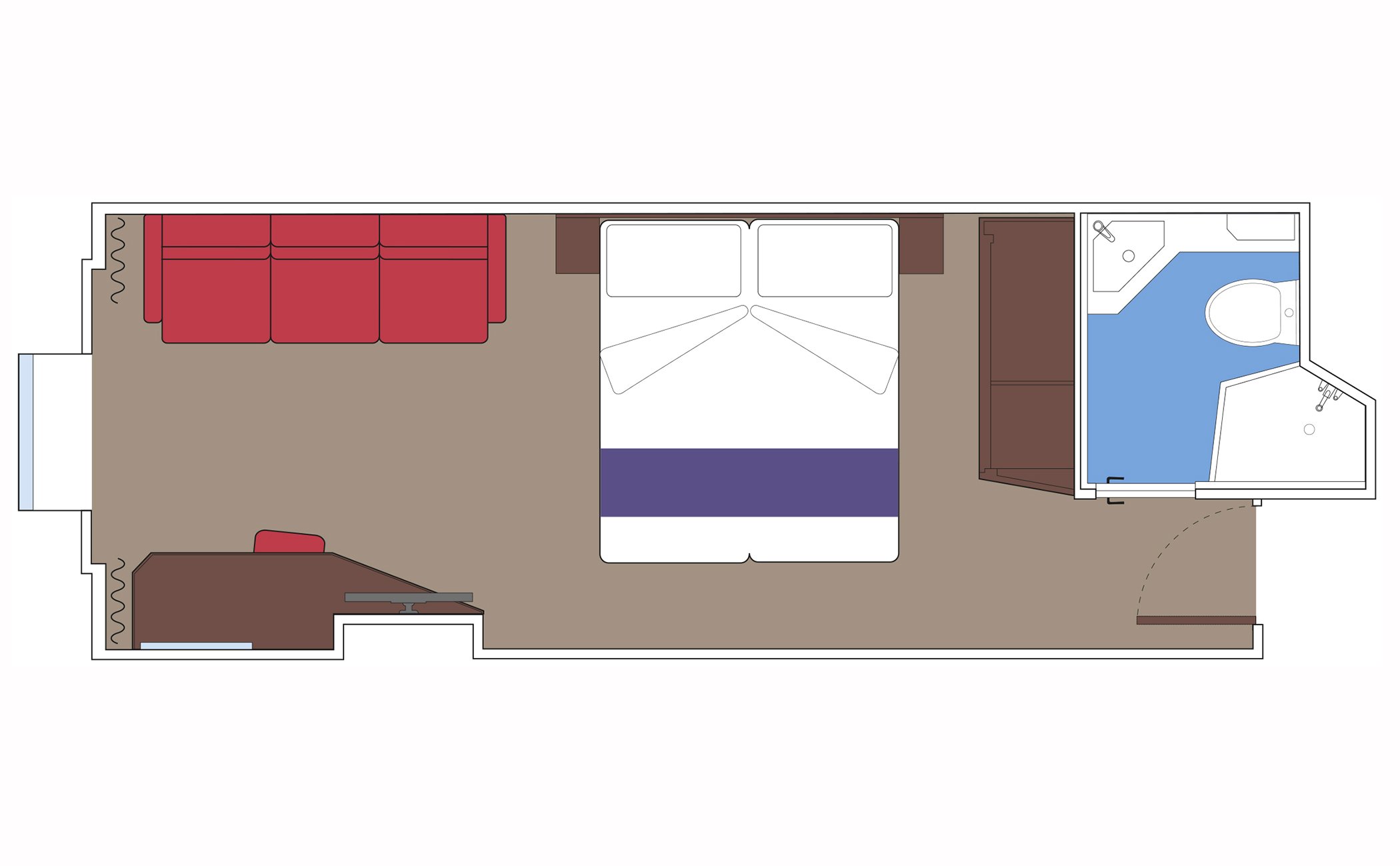 MSC Seaview Cabin: Ocean View 09 2d