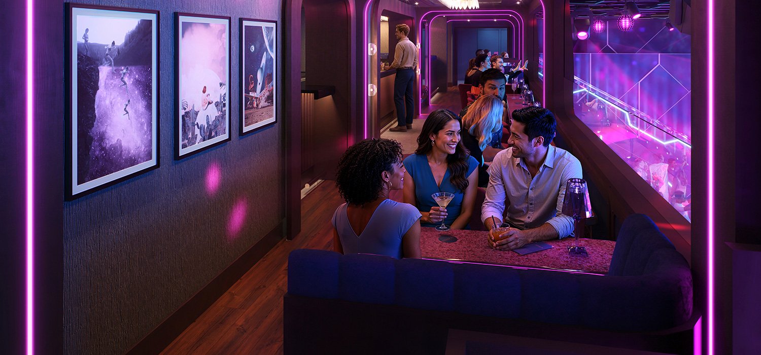 Sky Box bar​, MSC World Asia | MSC Cruises