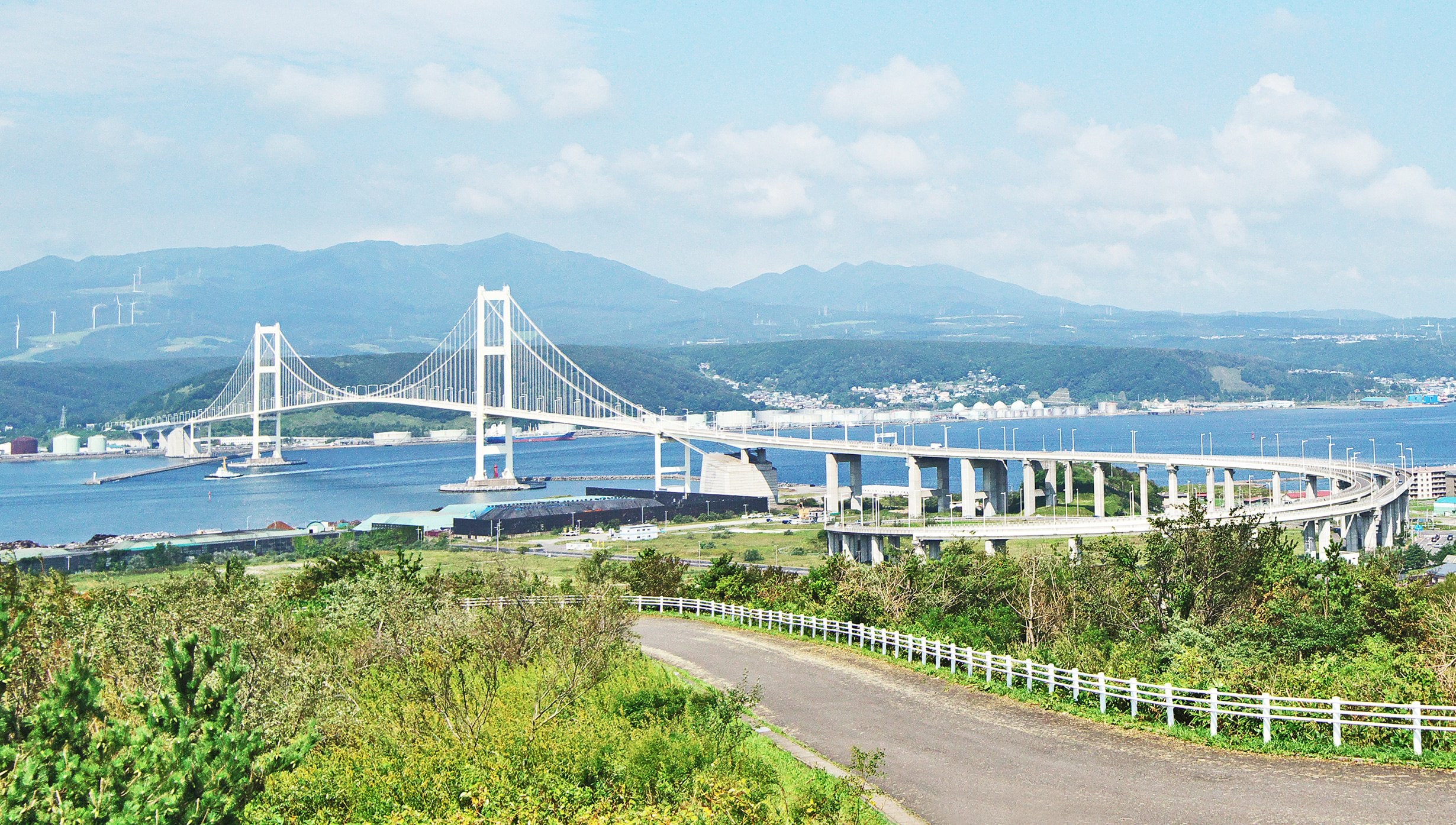 japan, Muroran, Hakuch? Bridge, japan, Muroran, Hakuch? Bridge,