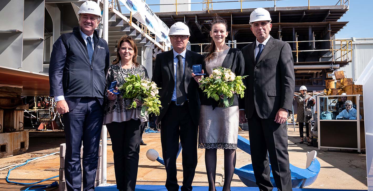 MSC Seashore Coin Ceremony |MSC Cruises
