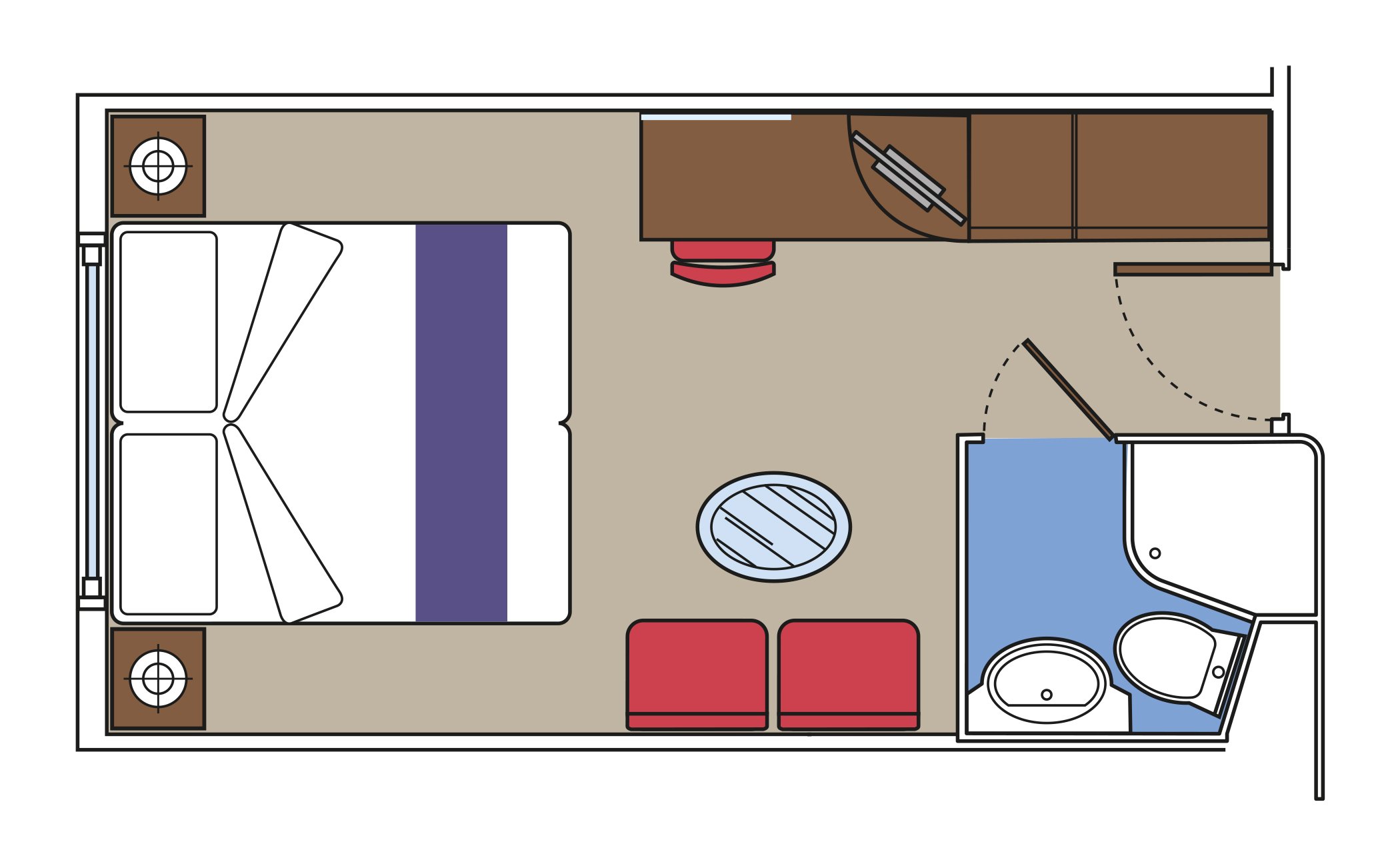 MSC Divina Cabin: Ocean View 08 2d MSC Divina Cabin: Ocean View 08 2d