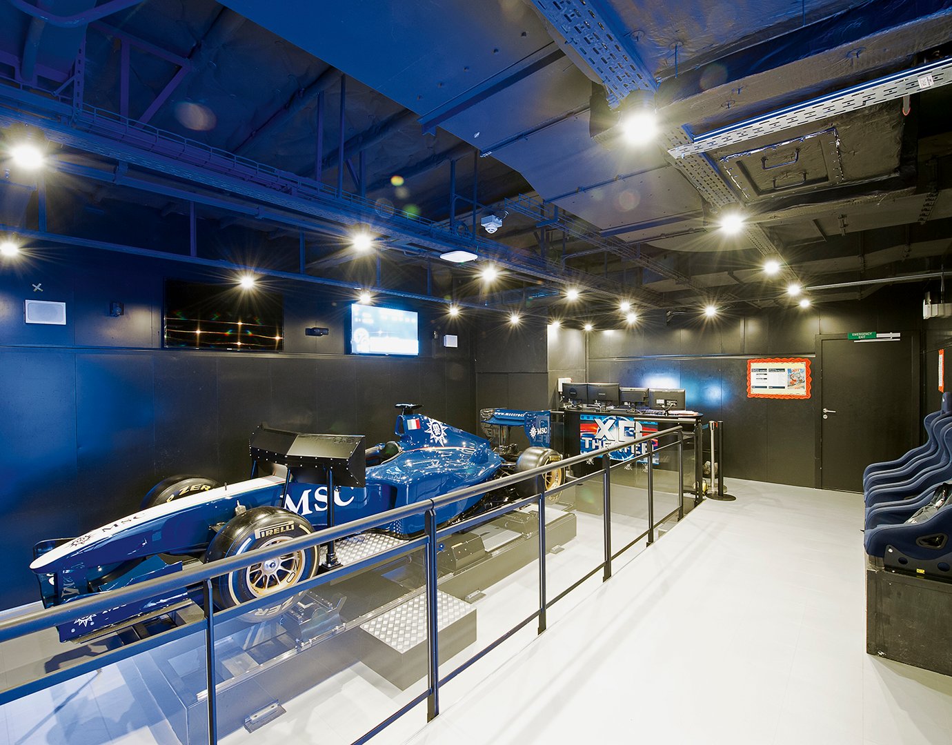 MSC Divina Entertainment F1 Simulator 03 MSC Divina Entertainment F1 Simulator 03