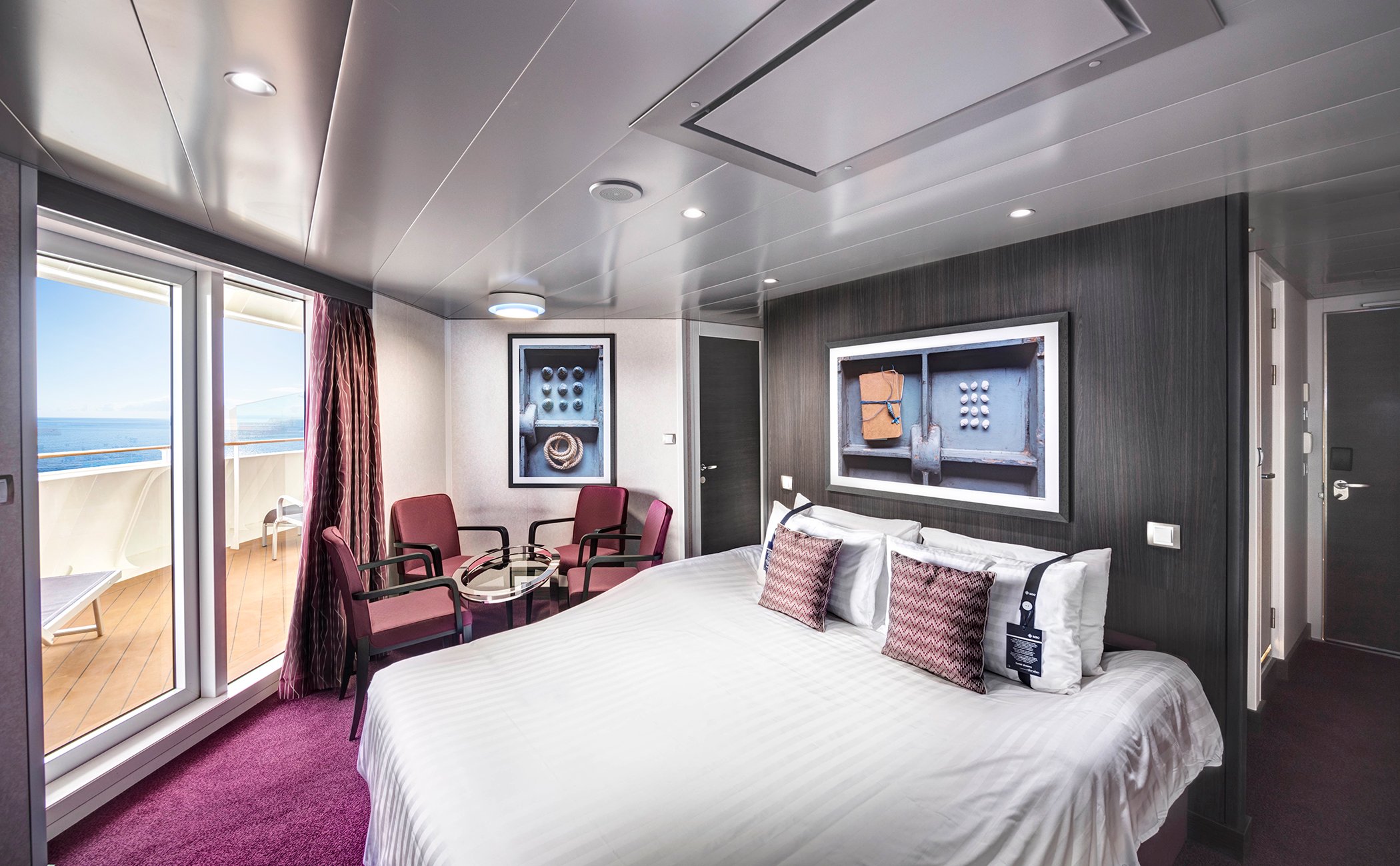 MSC Grandiosa Cabin: Suite Balcony 14