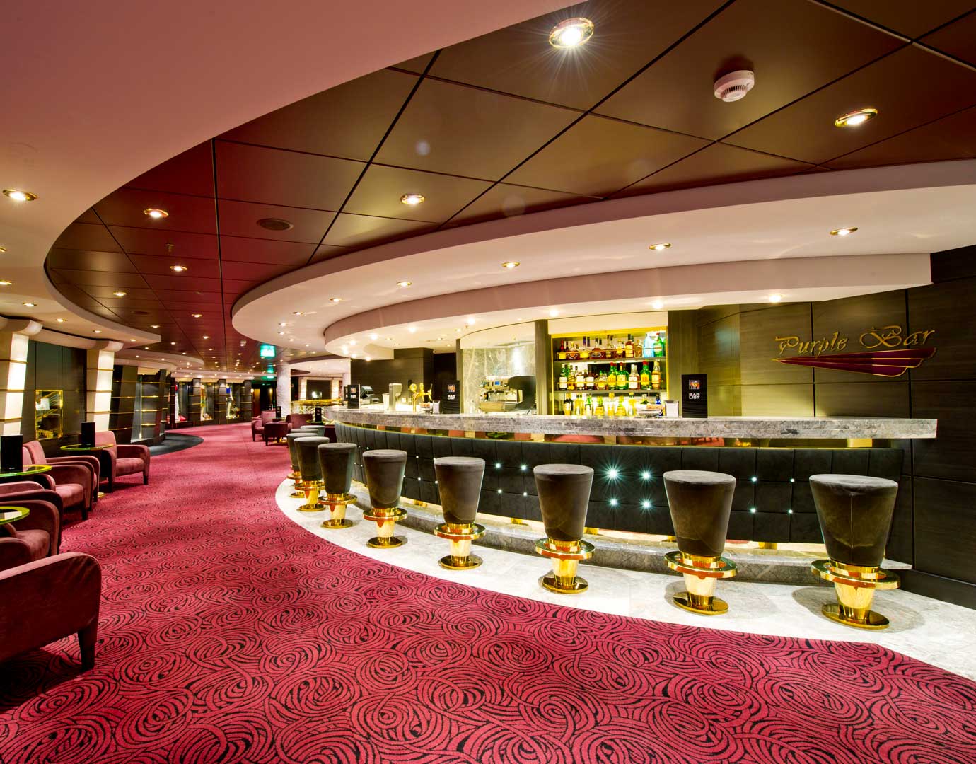 Purple Bar | MSC Magnifica Purple Bar | MSC Magnifica