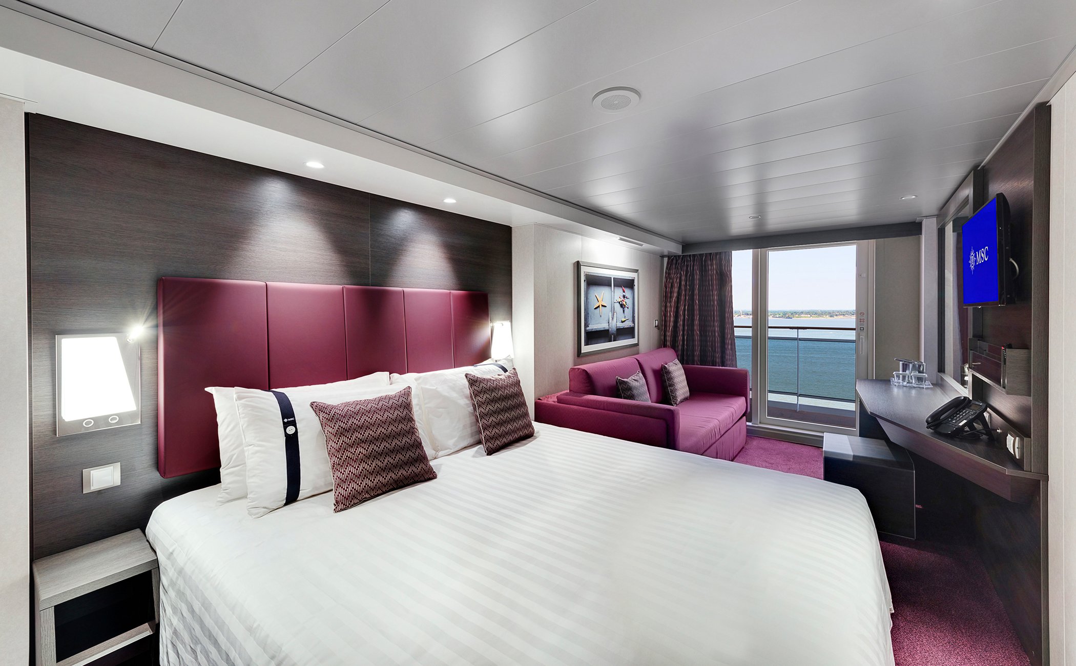 MSC Meraviglia Cabin: Balcony 01