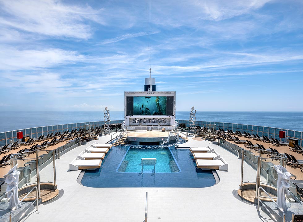 The Marina Pool, MSC Seascape | MSC Cruises The Marina Pool, MSC Seascape | MSC Cruises