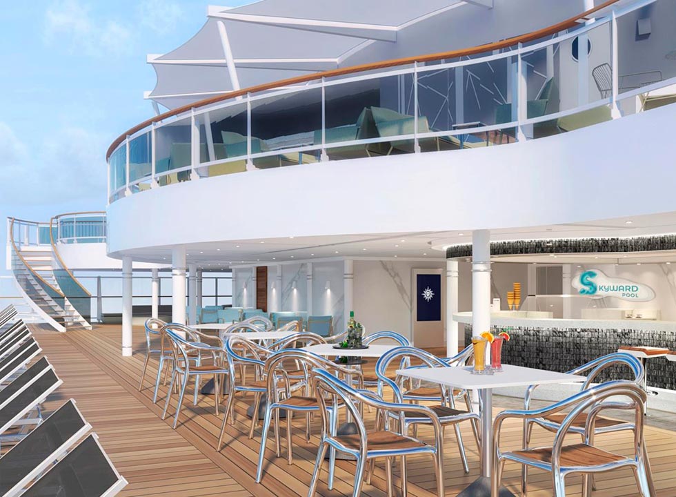 Long Island bar | MSC Seashore Long Island bar | MSC Seashore