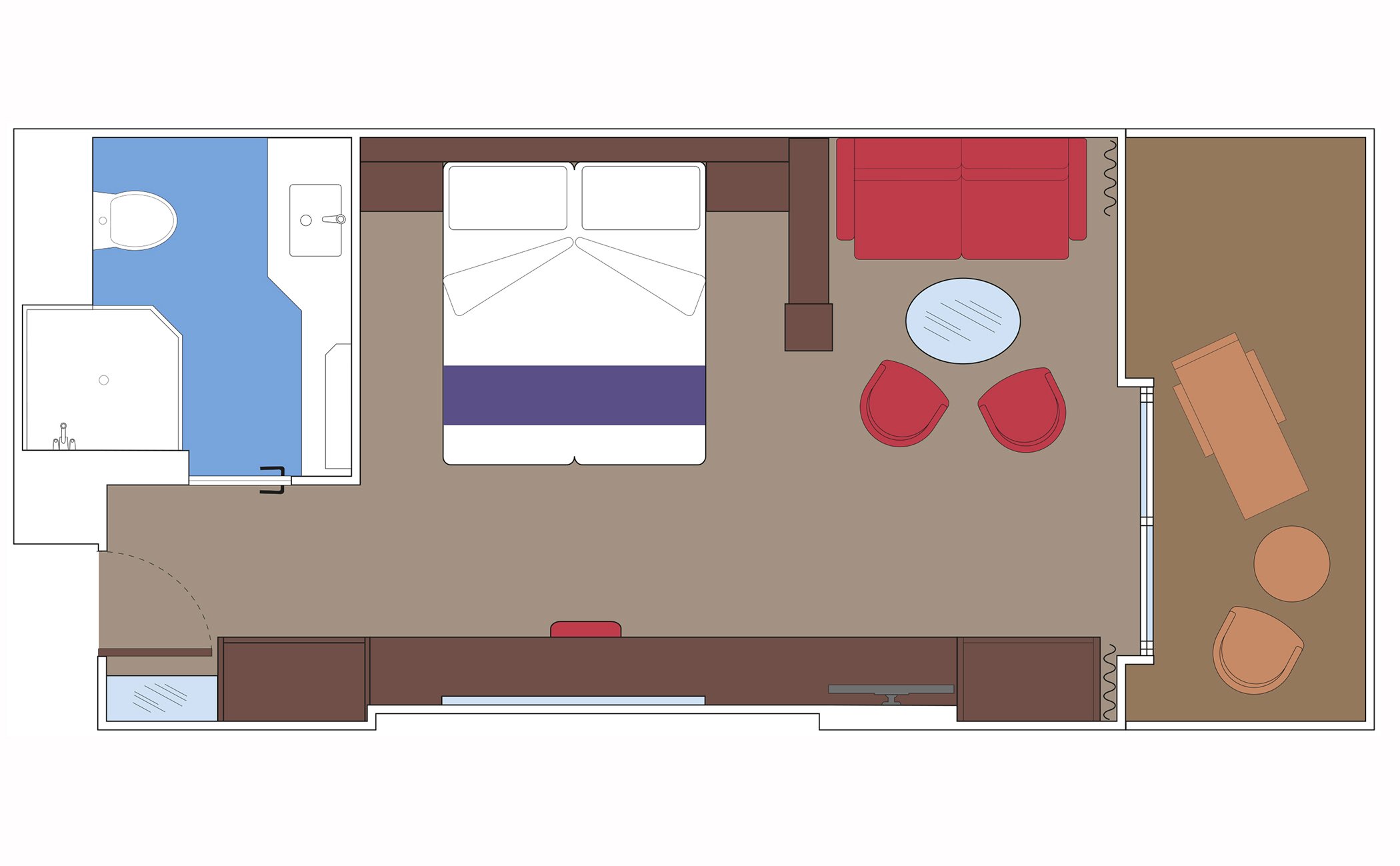 MSC Seaside Cabin: MSC Yacht Club Deluxe Suite 02 2d MSC Seaside Cabin: MSC Yacht Club Deluxe Suite 02 2d