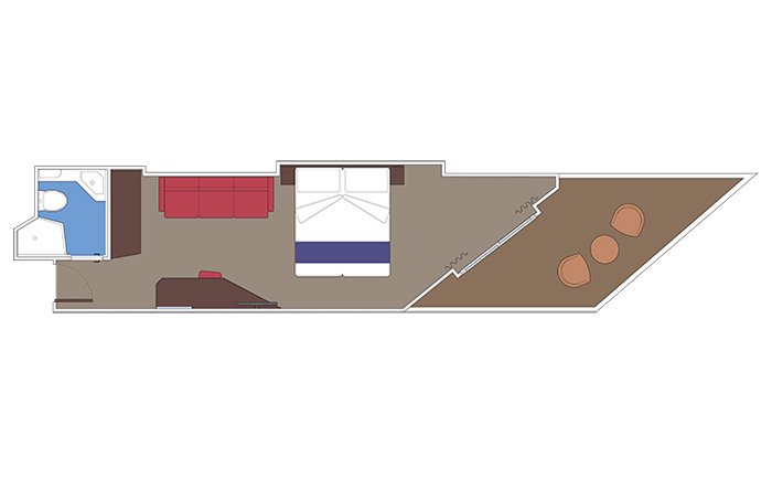MSC Seaview | Suites Cabins