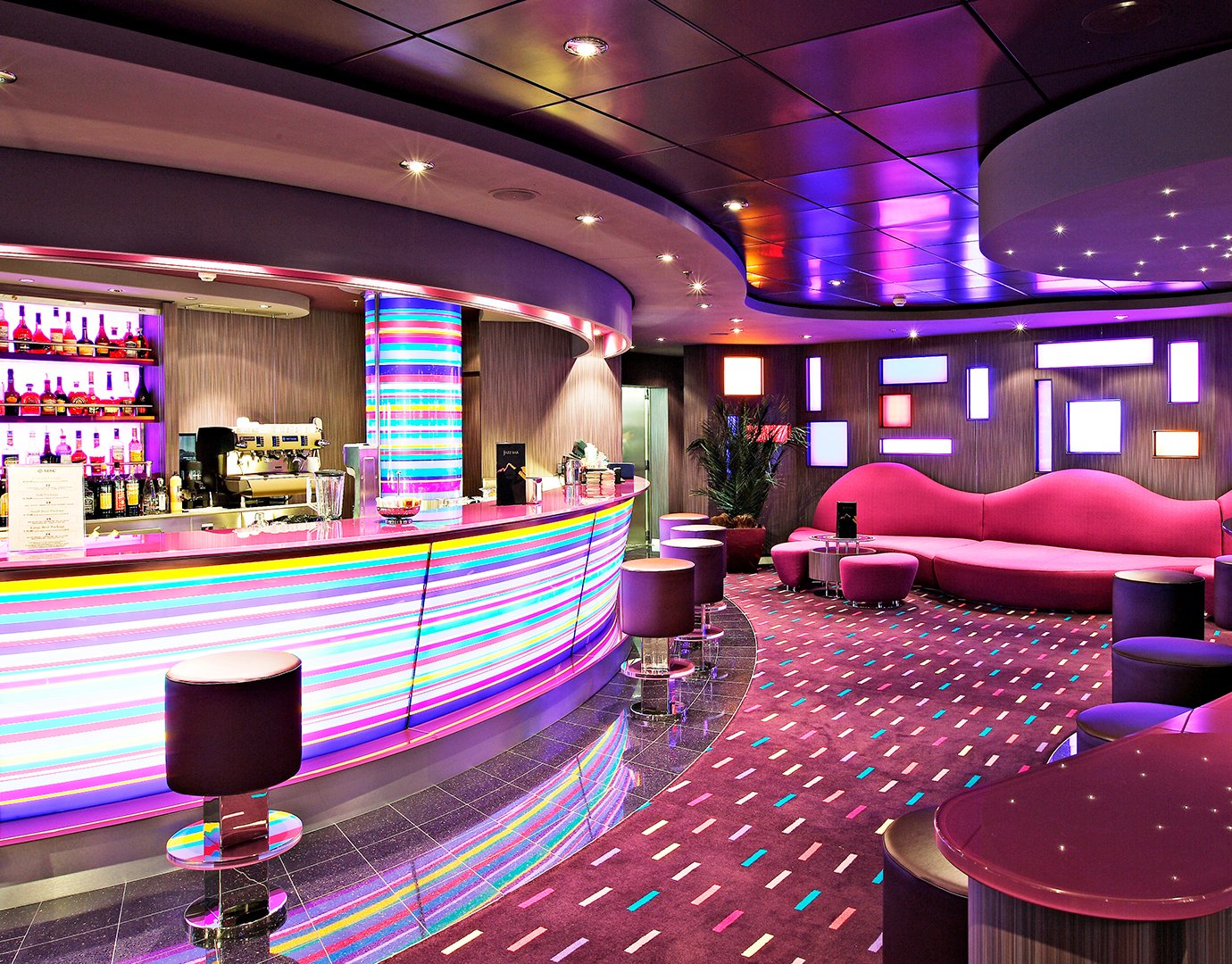 MSC Splendida Restaurant And Bar Purple Juzz 14 MSC Splendida Restaurant And Bar Purple Juzz 14