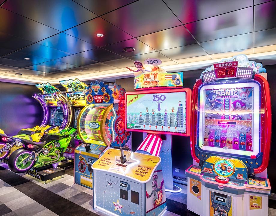 Virtual Games Arcade, MSC Virtuosa | MSC Cruises Virtual Games Arcade, MSC Virtuosa | MSC Cruises