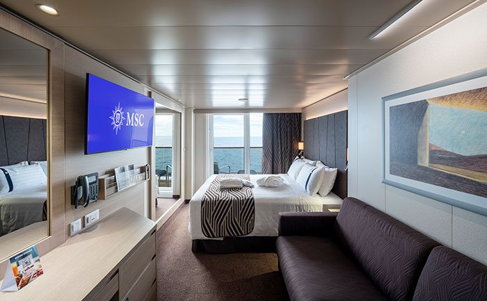 Deluxe Balcony Aurea, MSC World Europa | MSC Cruises Deluxe Balcony Aurea, MSC World Europa | MSC Cruises