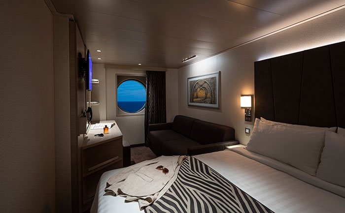 Deluxe Ocean View, MSC World Europa | MSC Cruises Deluxe Ocean View, MSC World Europa | MSC Cruises