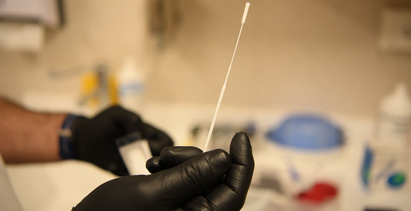 MSC Cruises swab test
