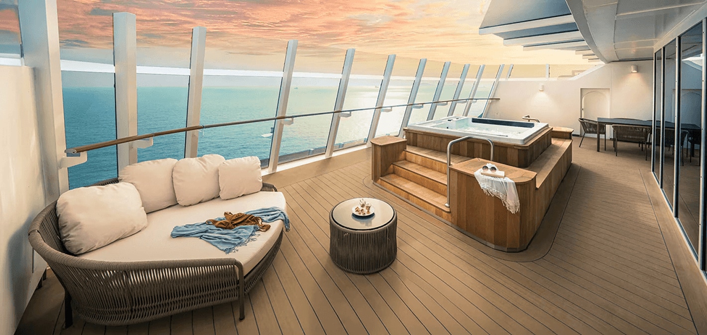Luxurious Suites | MSC Yacht Club | MSC World Atlantic Luxurious Suites | MSC Yacht Club | MSC World Atlantic